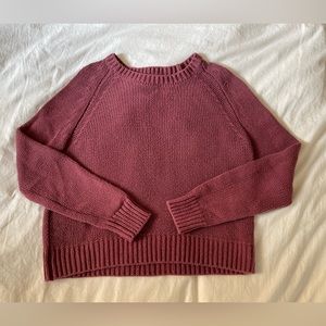Raspberry pink twik sweater